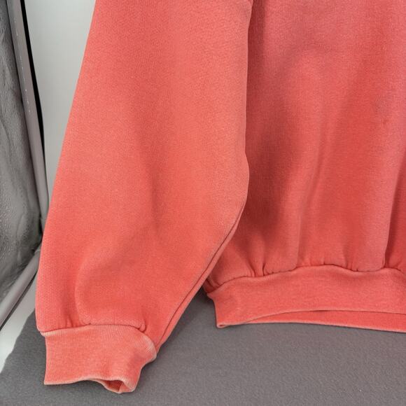 Vintage 80s Rusty Surf Skate Crewneck Sweatshirt Distressed Pink Mens Large RARE - Picture 5 of 16